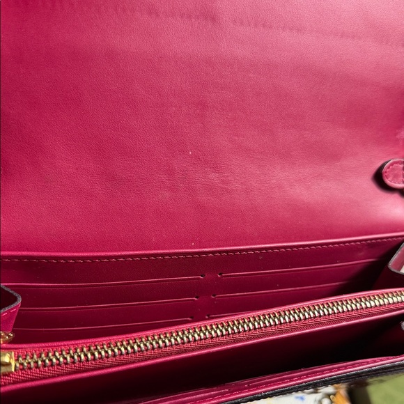 Louis Vuitton Vibrant Red Embossed Shoulder Bag